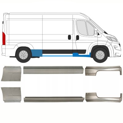 Repair panel set for Opel Movano 2021-2026 / Left+Right 16427