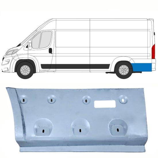 Rear wing repair panel for Opel Movano 2021-2026 / Left 16494