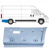 Rear wing repair panel