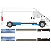 Repair panel set for Opel Movano 2021-2026 / Left+Right 16464