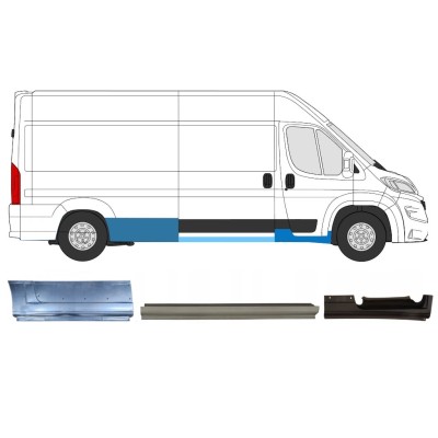 Repair panel set for Opel Movano 2021-2026 / Right 16537