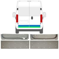 Rear door repair panel for Opel Movano 2021-2026 16519