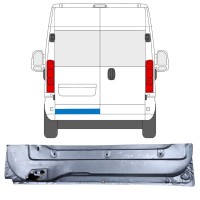 Rear door repair panel for Opel Movano 2021-2026 / Left 16505