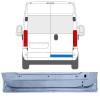 Rear door repair panel