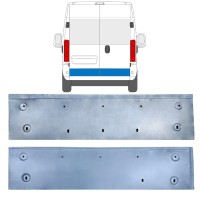 Rear door repair panel for Opel Movano 2021-2026 / Left+Right 16514