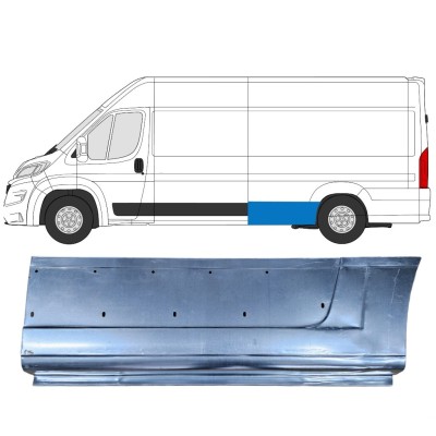 Rear wing repair panel for Opel Movano 2021-2026 / Left 16521
