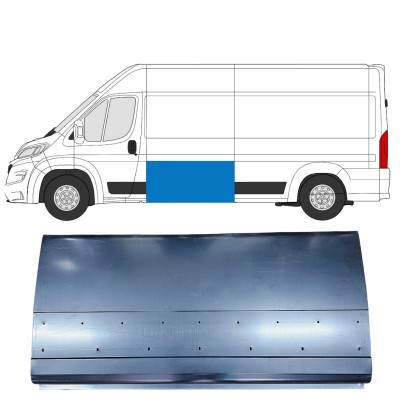 High side area repair panel for Opel Movano 2021-2026 / Left = Right (symmetrical) 16481