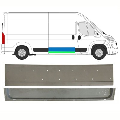 Sliding door repair panel for Opel Movano 2021-2026 / Right 16463