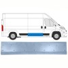 Sliding door repair panel