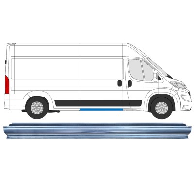 Sliding door sill repair panel for Opel Movano 2021-2026 / Left = Right (symmetrical) 16462