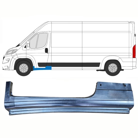 Front door sill repair panel