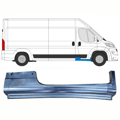 Front door sill repair panel for Opel Movano 2021-2026 / Right 16419