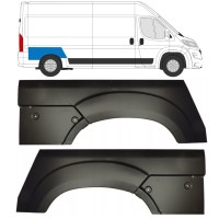 Rear wing repair panel for Opel Movano 2021-2026 / Left+Right 16443