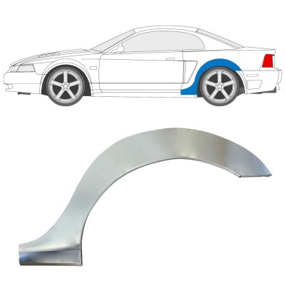 Rear wing repair panel for Ford Mustang 1999-2004 Grand / Left 16840