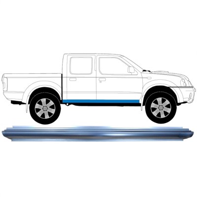 Sill repair panel for Nissan Navara D22 1998-2005 / Left = Right (symmetrical) 8901