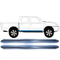 Sill repair panel for Nissan Navara D22 1998-2005 / Left+Right / Set 16287
