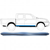 Sill repair panel for Nissan Navara 1998-2005 / Left = Right (symmetrical) 8901