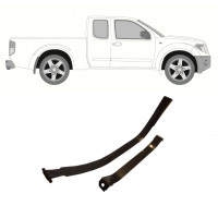 Fuel tank straps for Nissan Navara 2005-2014 7238