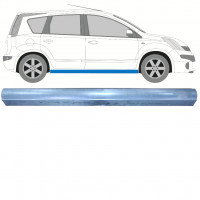 Sill repair panel for Nissan Note 2006-2013 / Left = Right (symmetrical) 11484