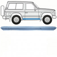 Sill repair panel for Nissan Patrol 1990-1997 / Left = Right (symmetrical) 8597