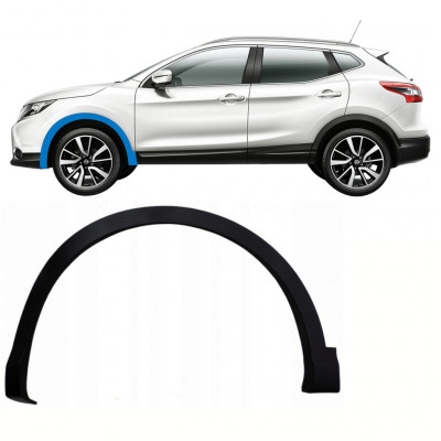 NISSAN QASHQAI 2013-2017 FRONT WHELL ARCH COVER  / LEFT