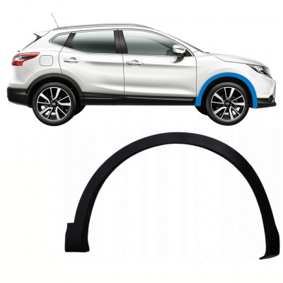 NISSAN QASHQAI 2013-2017 FRONT WHELL ARCH COVER  / RIGHT