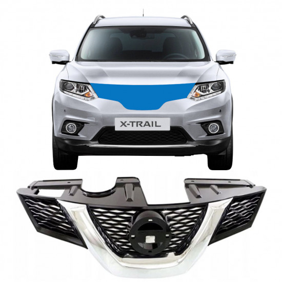 Grille for Nissan X-TRAIL 2014-2017 7491