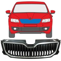 Chrome grille for Skoda Octavia III 2013-2017 9354