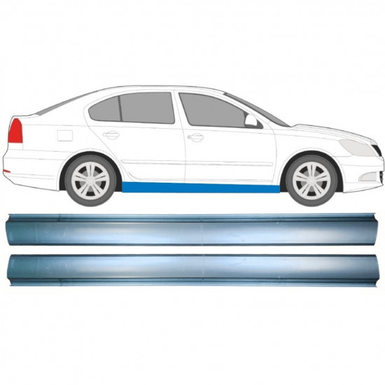 Sill repair panel for Skoda Octavia 2004-2013 / Left = Right (symmetrical) / Set 10309