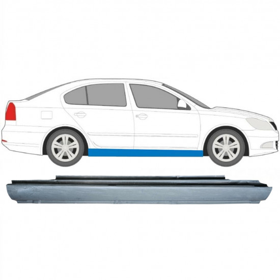 Sill repair panel for Skoda Octavia 2004-2013 / Right 7377