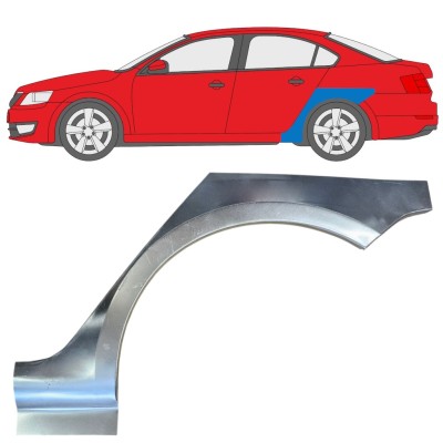 Rear wing repair panel for Skoda Octavia III 2013-2020 / Left 15863