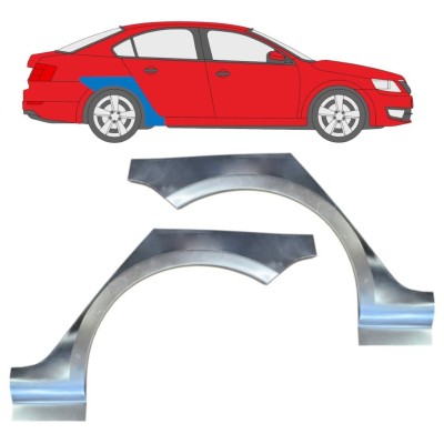 Rear wing repair panel for Skoda Octavia III 2013-2020 / Left+Right / Set 15864