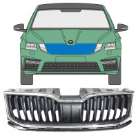 Grille for Skoda Octavia III 2017-2020 7548