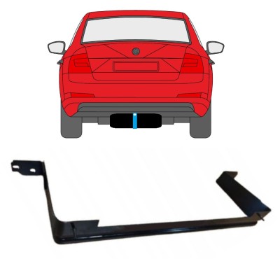 Fuel tank straps for Skoda Octavia III 2013-2020 14957