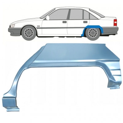 Rear wing repair panel for Opel Omega A 1986-1993 / Left 8073