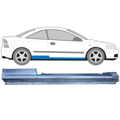 Full sill repair panel for Opel Astra G 1998-2009 / Right / COUPE 15962