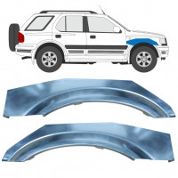 Front wing repair panel for Opel Frontera B 1999-2002 / Set 11201