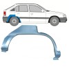 Rear wing repair panel