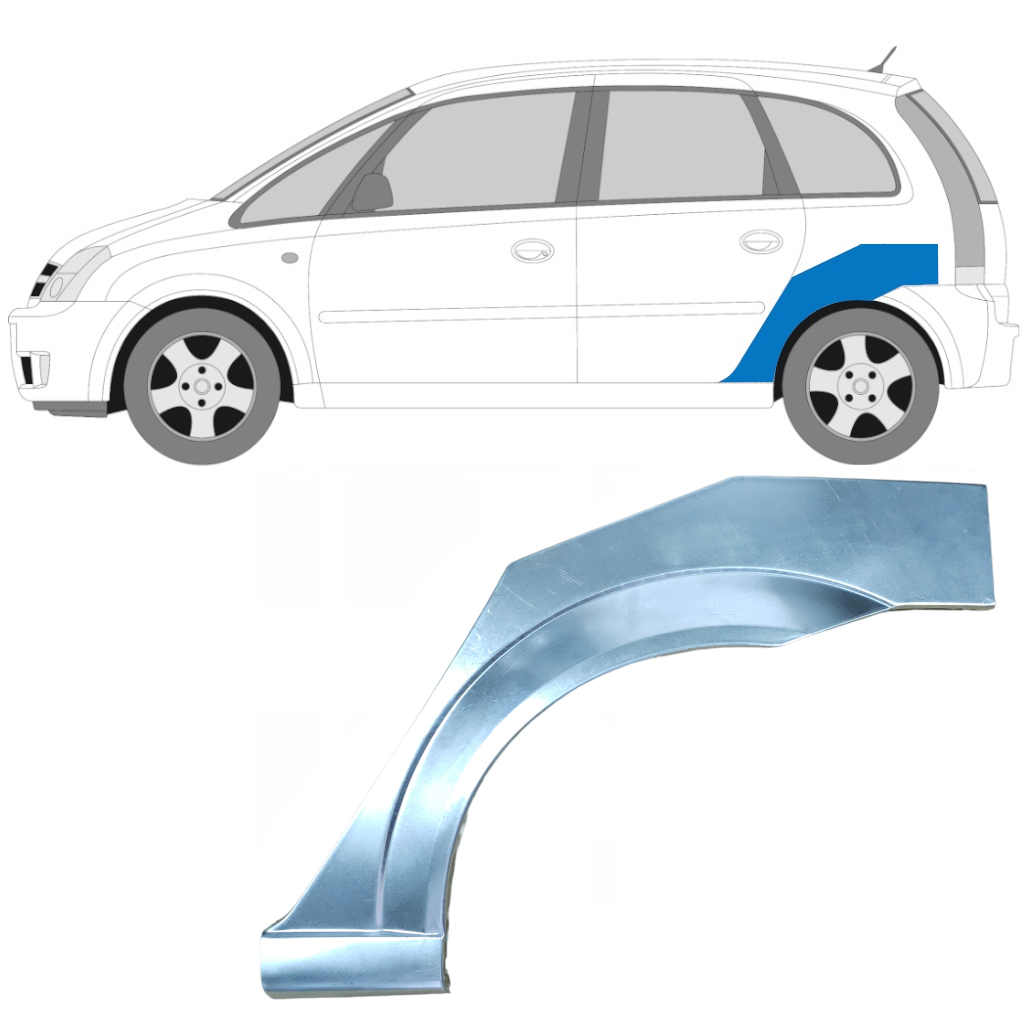 OPEL MERIVA 2003-2010 REAR WHEEL ARCH / LEFT