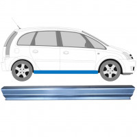 Sill repair panel for Opel Meriva 2003-2010 / Left = Right (symmetrical) 6884