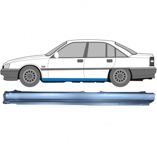 OPEL OMEGA A 1986-1993 SILL REPAIR PANEL / LEFT