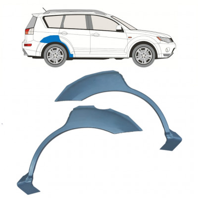 MITSUBISHI OUTLANDER 2007-2012 REAR WHEEL ARCH / SET