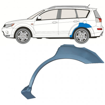 MITSUBISHI OUTLANDER 2007-2012 REAR WHEEL ARCH / LEFT