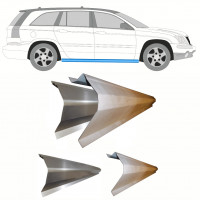 Inner and outer sill repair panel for Chrysler Pacifica 2003-2007 / Left = Right (symmetrical) / Set 10358