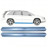 Inner sill repair panel for Chrysler Pacifica 2003-2007 / Left = Right (symmetrical) / Set 10357