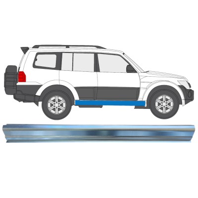 Sill repair panel for Mitsubishi Pajero 2006-2021 / Right 16349