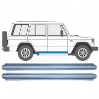 Sill repair panel for Mitsubishi Pajero 1982-1992 / Left = Right (symmetrical) / Set 10363