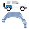 Rear wing repair panel