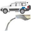 Rear wing repair panel