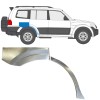 Rear wing repair panel